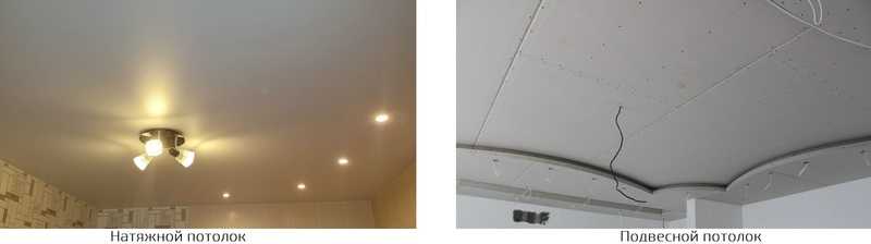 Подвесной или натяжной потолок: что лучше, в чем разница, что дешевле, плюсы и минусы