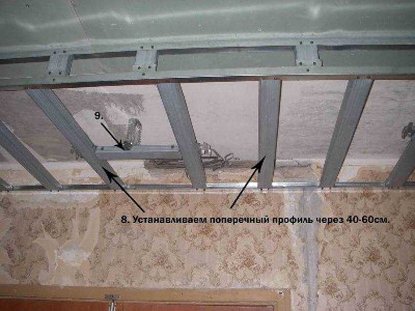 Как скомбинировать гипсокартонный и натяжной потолок