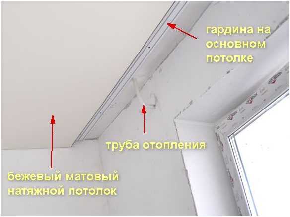 Гардины для штор под натяжной потолок фото: какие лучше при подвесном и как крепить, скрытая ниша, на каком расстоянии вешать, как установить и какие выбрать