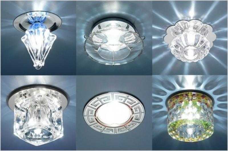 Лампочки для натяжных потолков: виды освещения и варианты дизайна