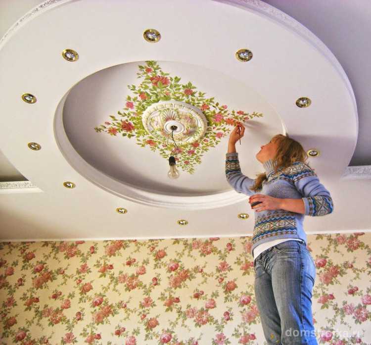 Красивые потолки из гипсокартона - фотогалерея с лучшими примерами