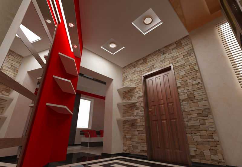Какой лучше сделать потолок в коридоре?
