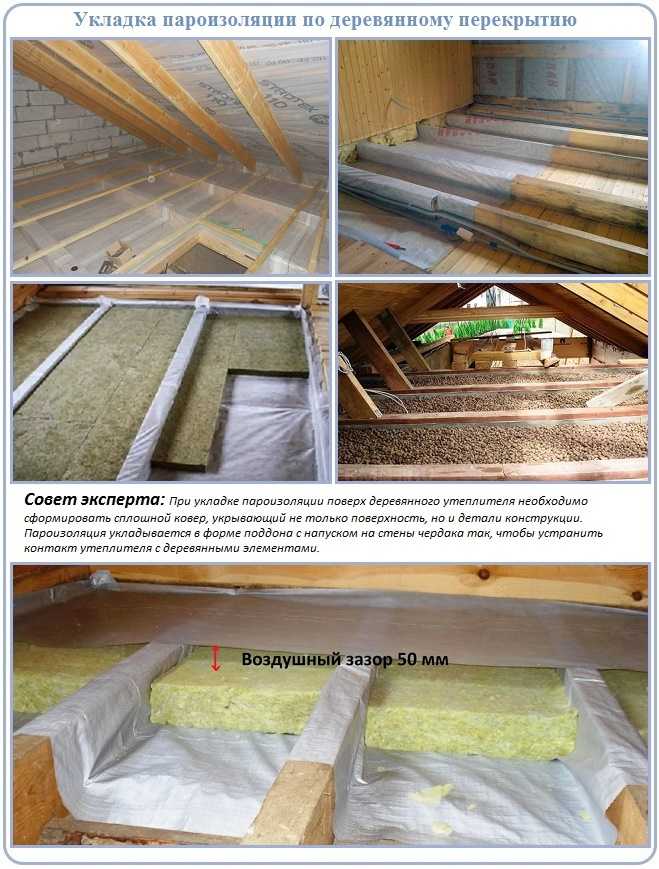 Пароизоляция потолка в бане - как она выполняется и какие материалы используют