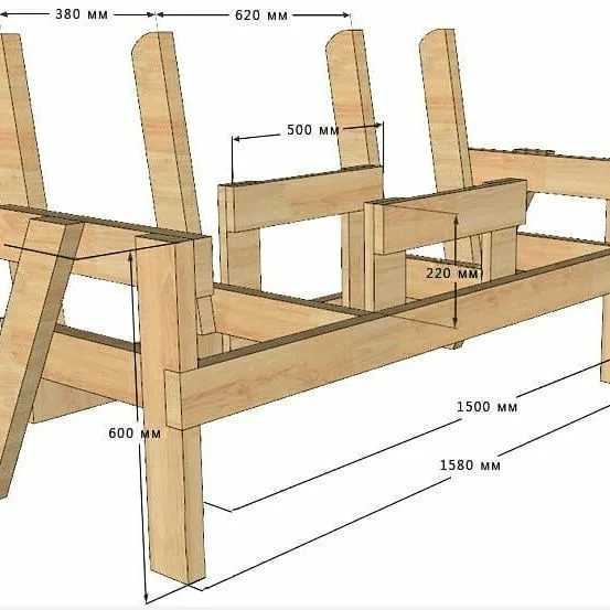Делаем скамейку в баню: виды древесины и этапы сборки