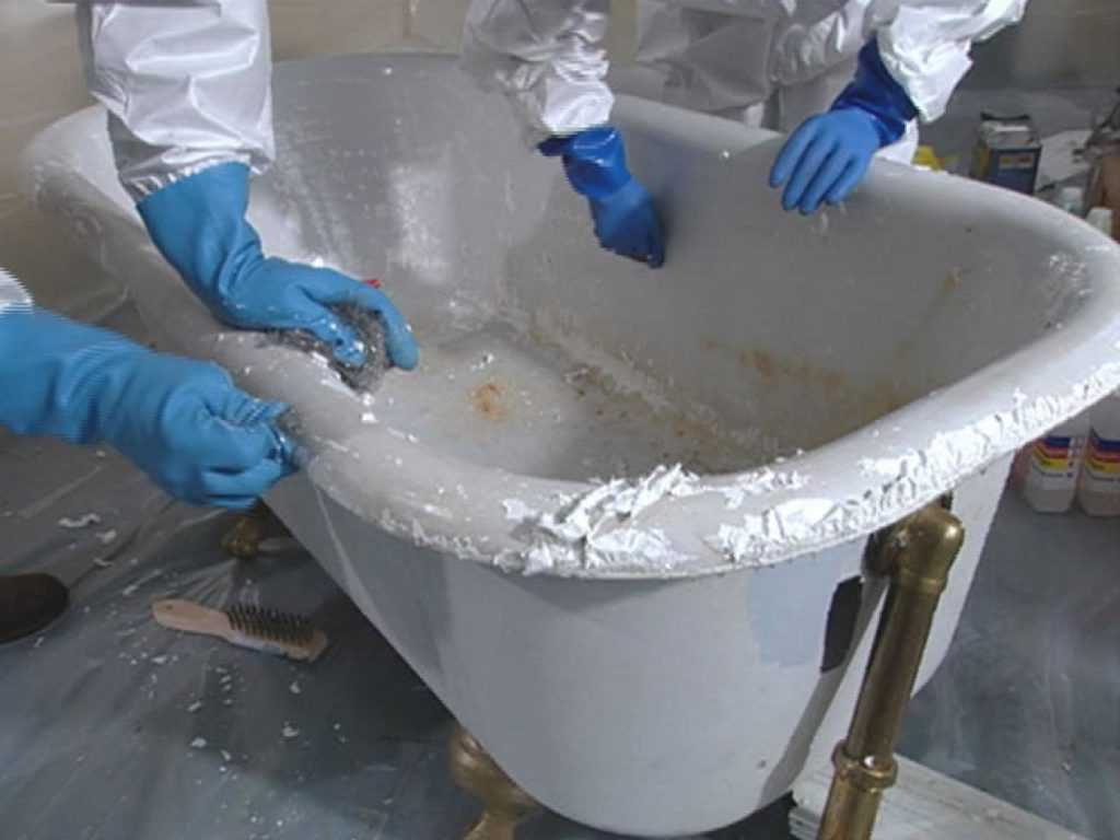 Реставрация старой ванны своими руками. способы в домашних условиях и частые ошибки