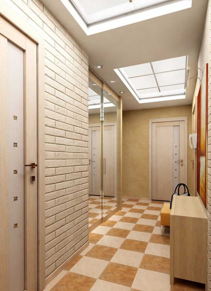 Натяжной потолок в прихожей и коридоре (70 фото): идеи дизайна