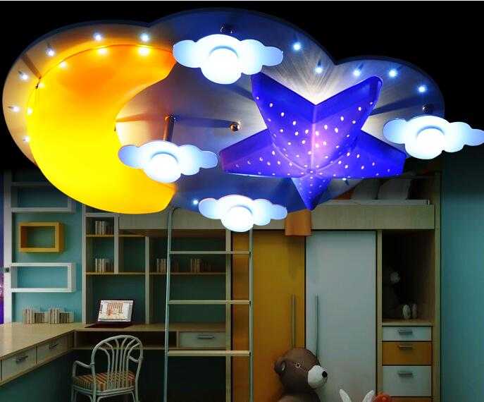 Школа светодизайна: как организовать освещение в детской комнате