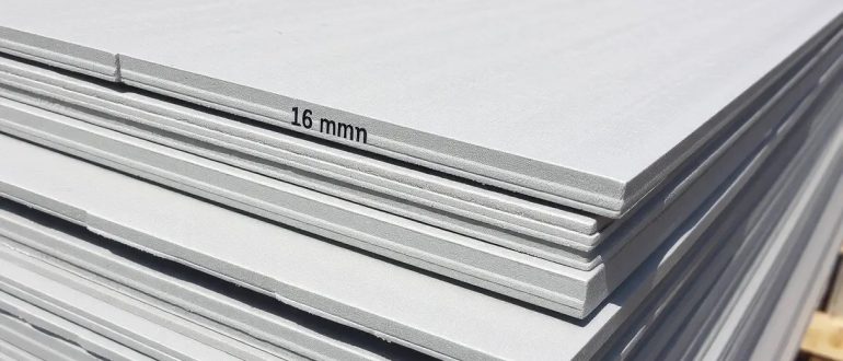 Асбестоцементный лист 16 мм и плоский лист 16 мм - когда нужен запас жесткости