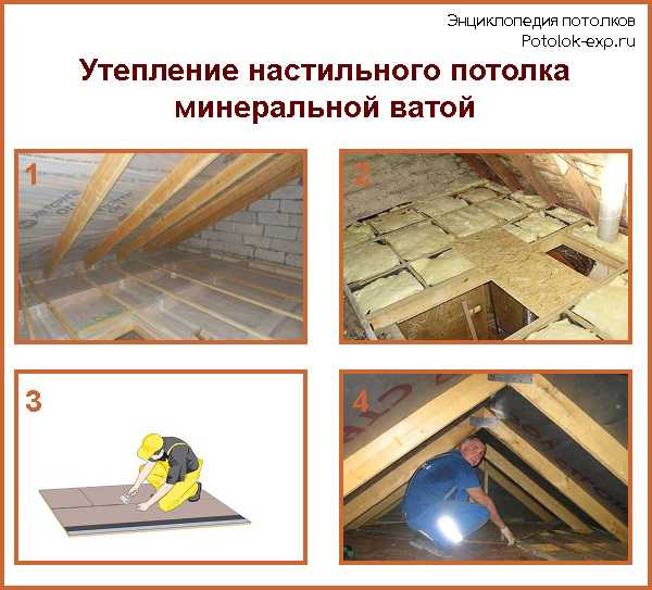 Утепление потолка в доме с холодной крышей в частном деревянном и как правильно изнутри
