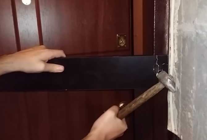 Как поправить перекосившуюся дверь? - папа карло
