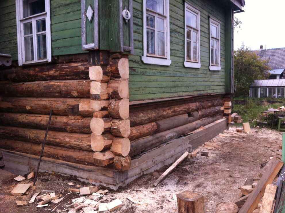 Как залить фундамент под деревянный дом, если он старый: описание и видео