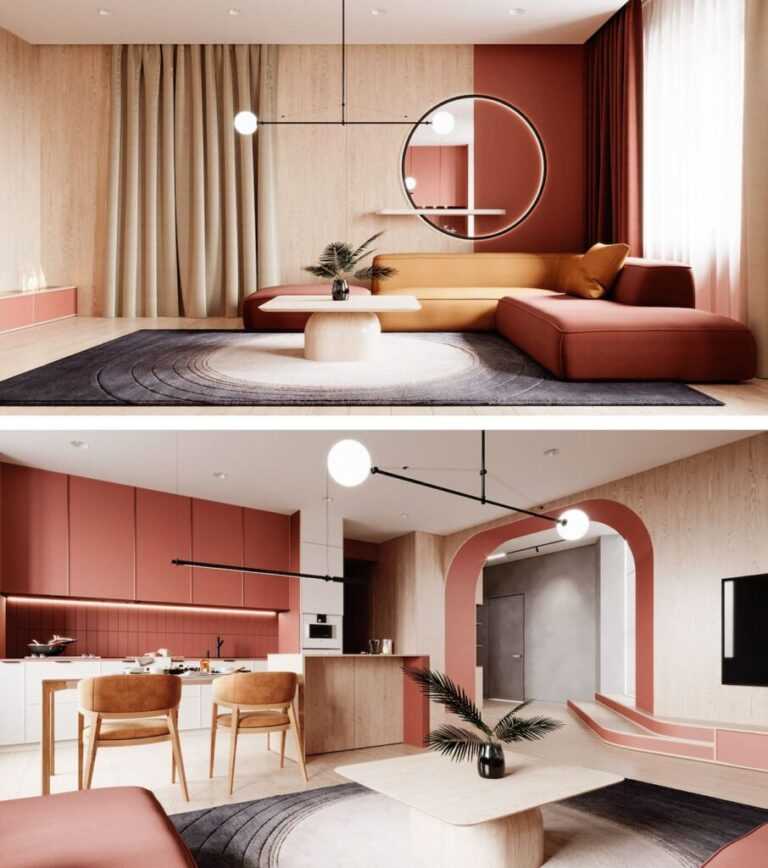 Дизайн маленькой гостиной с камином (50 фото примеров)