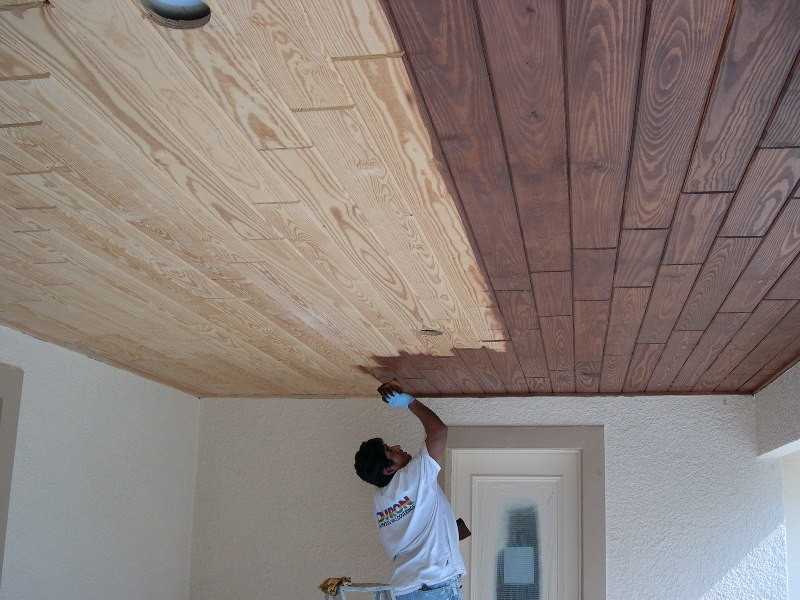 Как сделать потолок из фанеры своими руками – варианты крепления и монтажа