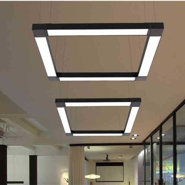 Линейные светодиодные светильники (65 фото): модульные профильные светильники, подвесное устройство, встраиваемые приборы