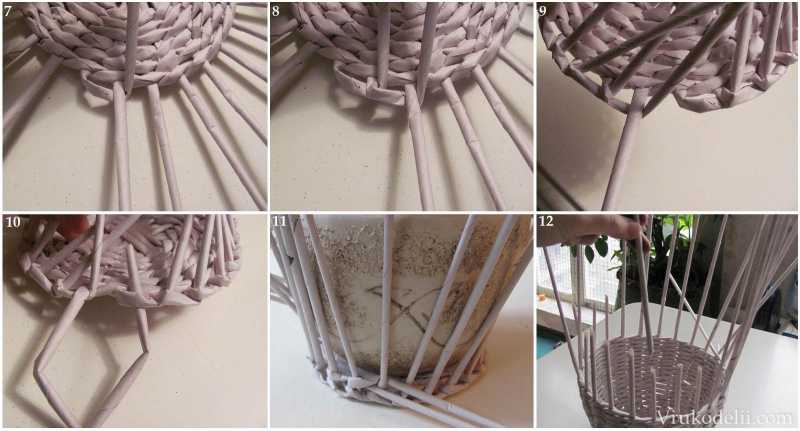 Плетение из газетных трубочек: легкая инструкция для начинающих (фото, схемы, идеи)