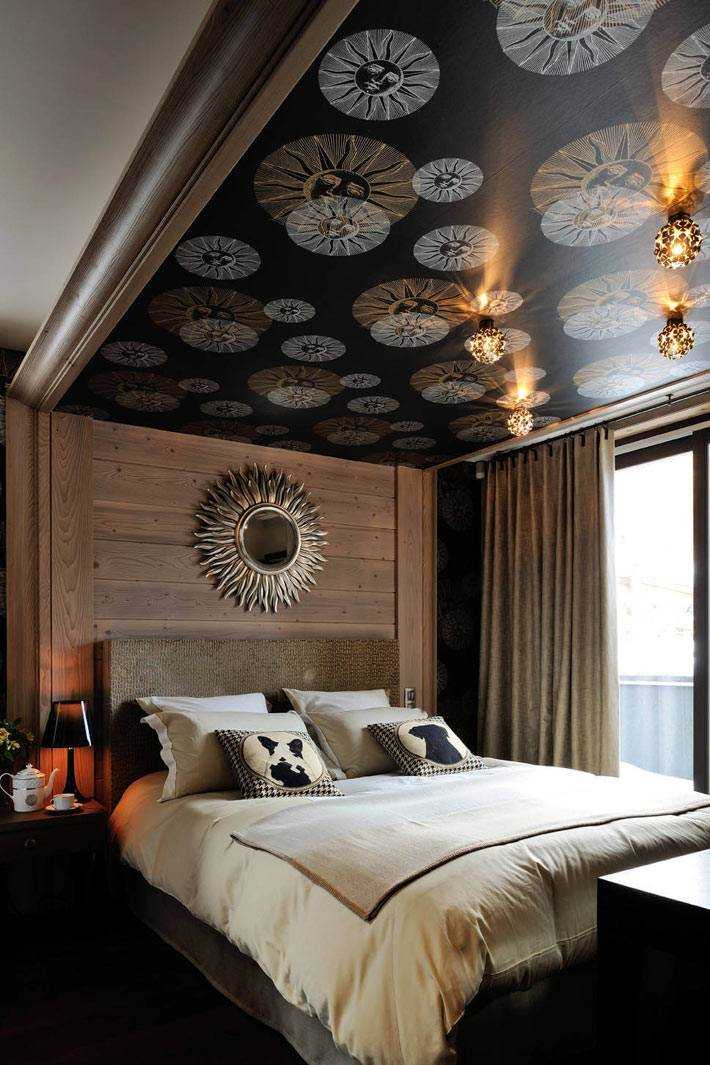 Потолок в спальне — 150 фото идей и вариантов красивого, стильного оформления