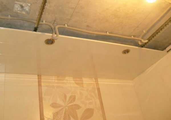 Потолок в ванной из гипсокартона: подготовительный этап, материалы и инструменты, разметка, установка и обшивка каркаса