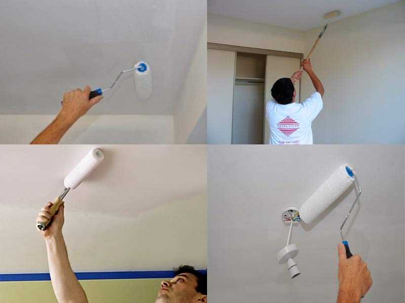 Каким валиком лучше красить потолок водоэмульсионной краской?