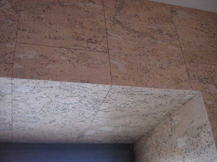 Пробковые панели для потолка (7 фото)
