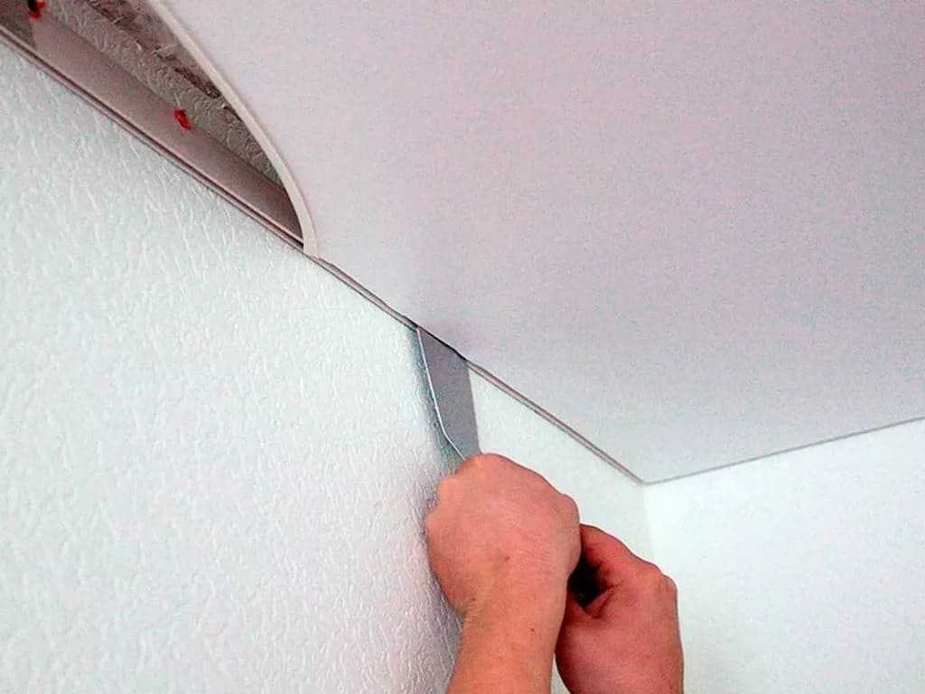 Как сделать натяжные потолки без нагрева своими руками?