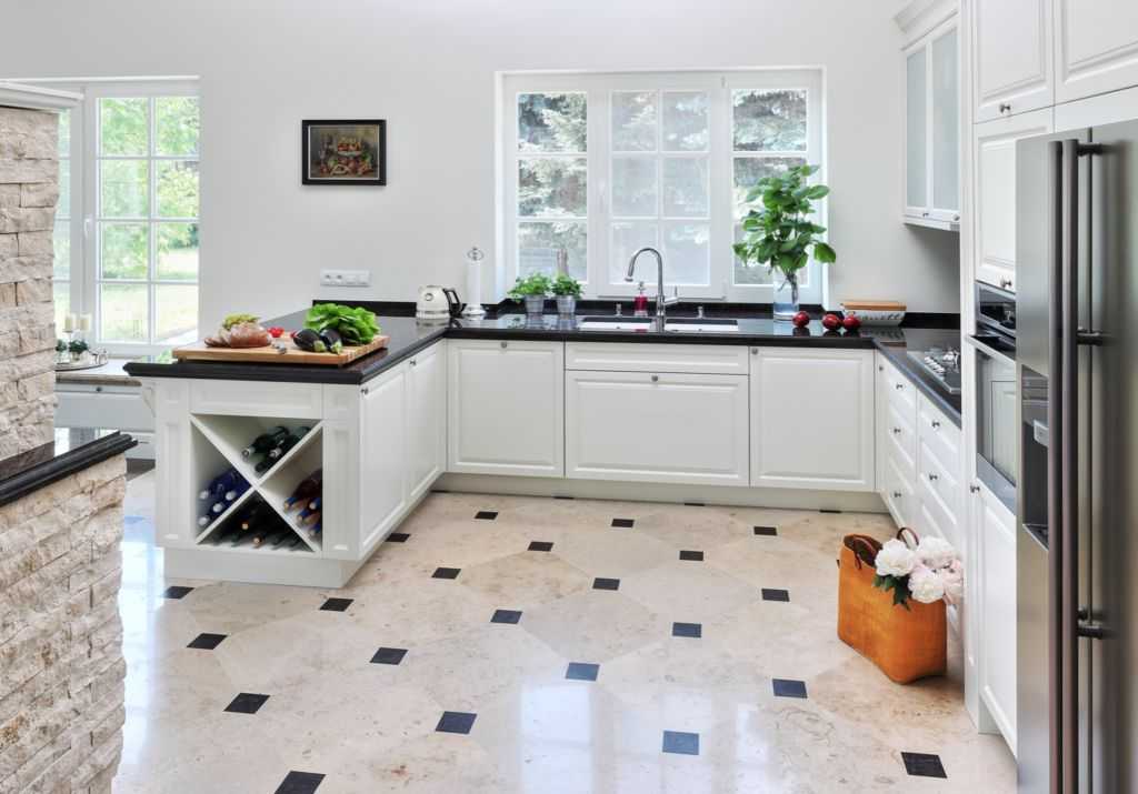 Плитка на пол для кухни и прихожей: 3 лучших вида и какую выбрать, показатели качества