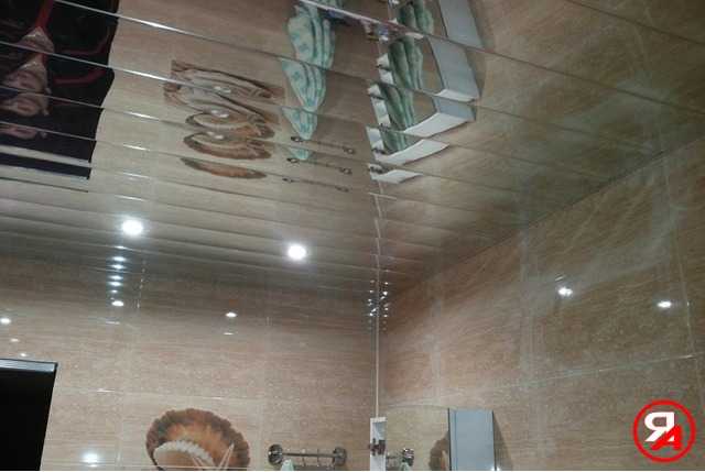 Реечный потолок в ванной (130 фото): виды, примеры монтажных работ