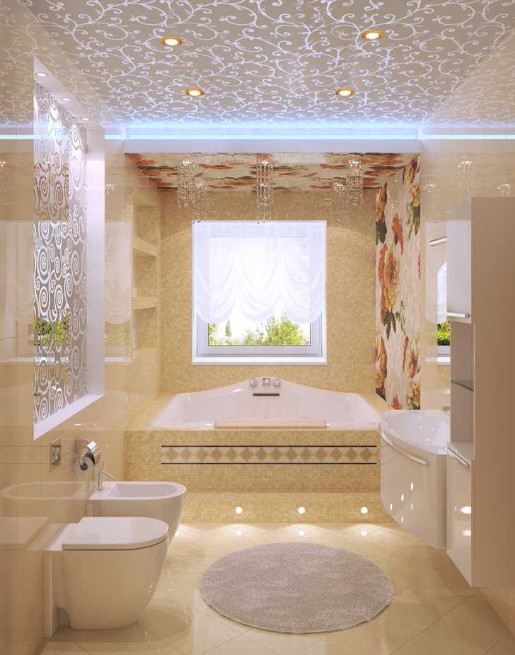 Подвесные потолки в ванной комнате своими руками: монтаж и установка