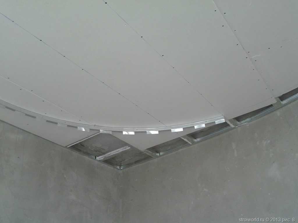 Потолок из гкл своими руками: как сделать расчет гипсокартона, продумать конструкцию, какой крепеж лучше использовать, особенности устройства и монтажа двухуровневых потолков
