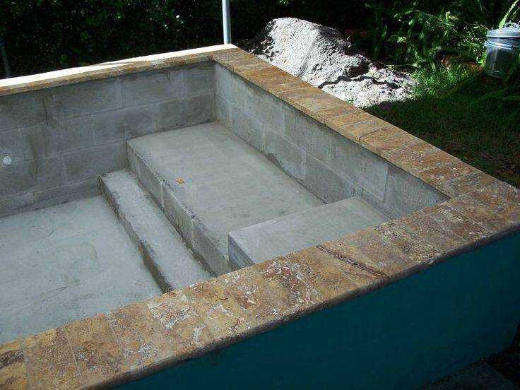 Бассейн из бетона: как сделать бетонный бассейн своими руками, пошаговая инструкция