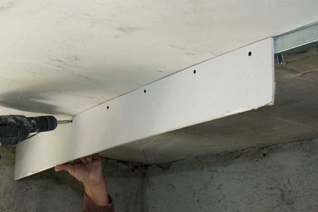 Крепление натяжного потолка к гипсокартону: установка своими руками