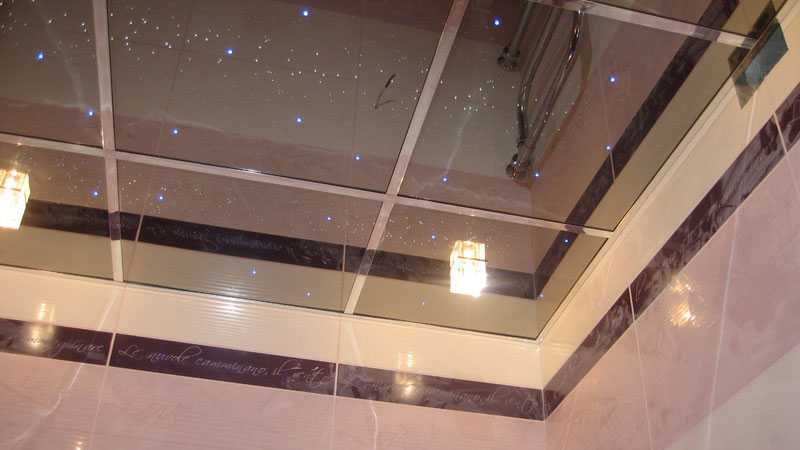 Как сделать потолок из панелей пвх в ванной