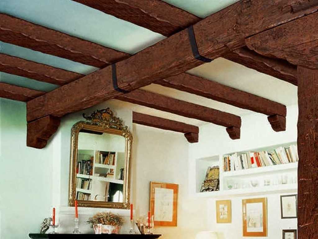 Декоративные балки на потолок своими руками из двп, пенопласта и гипсокартона