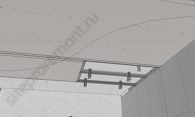 Как оформить потолок из гипсокартона с подсветкой?