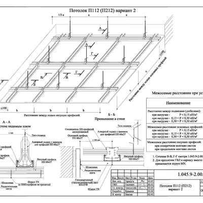 Инструкция кнауф по монтажу подвесного потолка