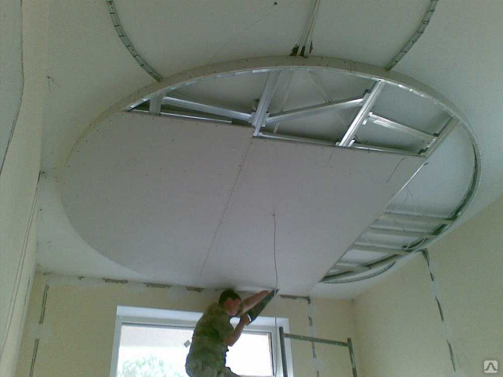 Как сделать потолок из гипсокартона своими руками правильно