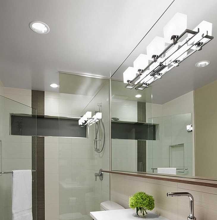 Освещение в ванной комнате — выбор лучшего светильника.
