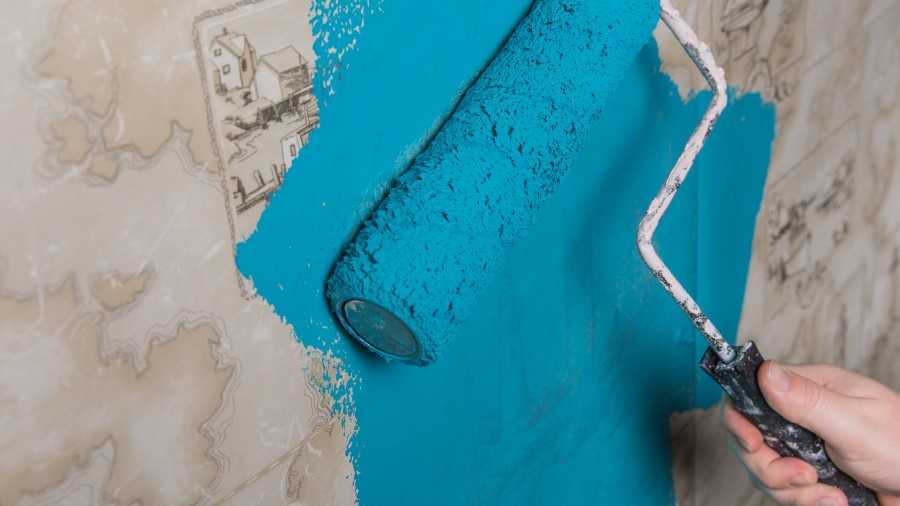 Покраска потолка: окрашивание по старой краске