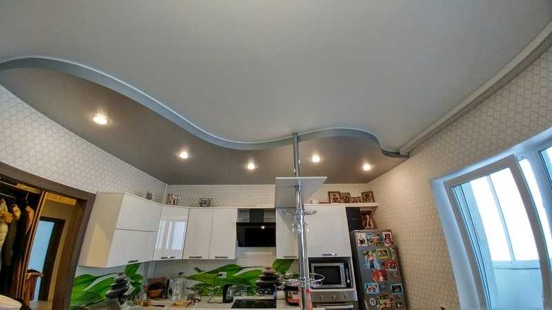 Стоит ли устанавливать натяжные потолки на кухне с газовой плитой