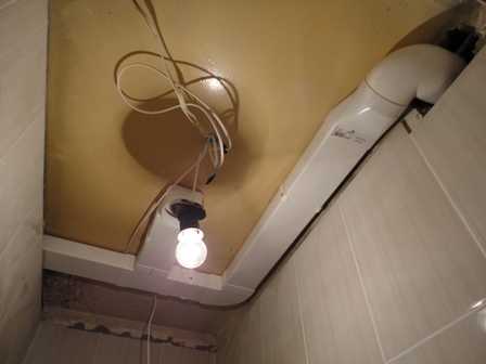 Как сделать вентиляционное отверстие в натяжном потолке