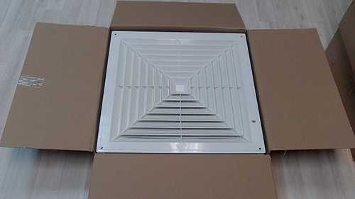 Вентиляционные потолочные решетки для натяжного, подвесного потолка армстронг