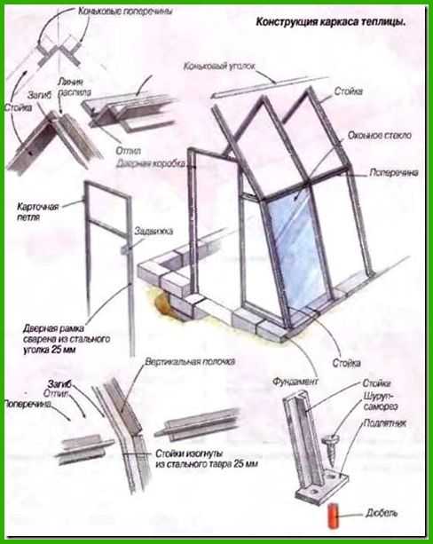 Как самостоятельно построить теплицу из стекла