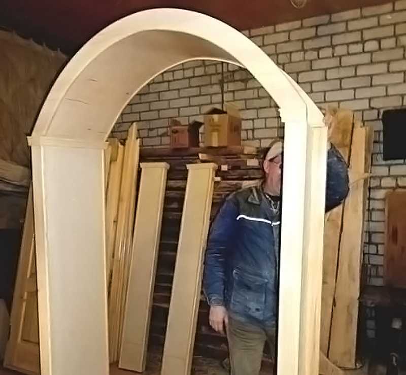 Как сделать арку из фанеры Способы изготовления фанерной арки