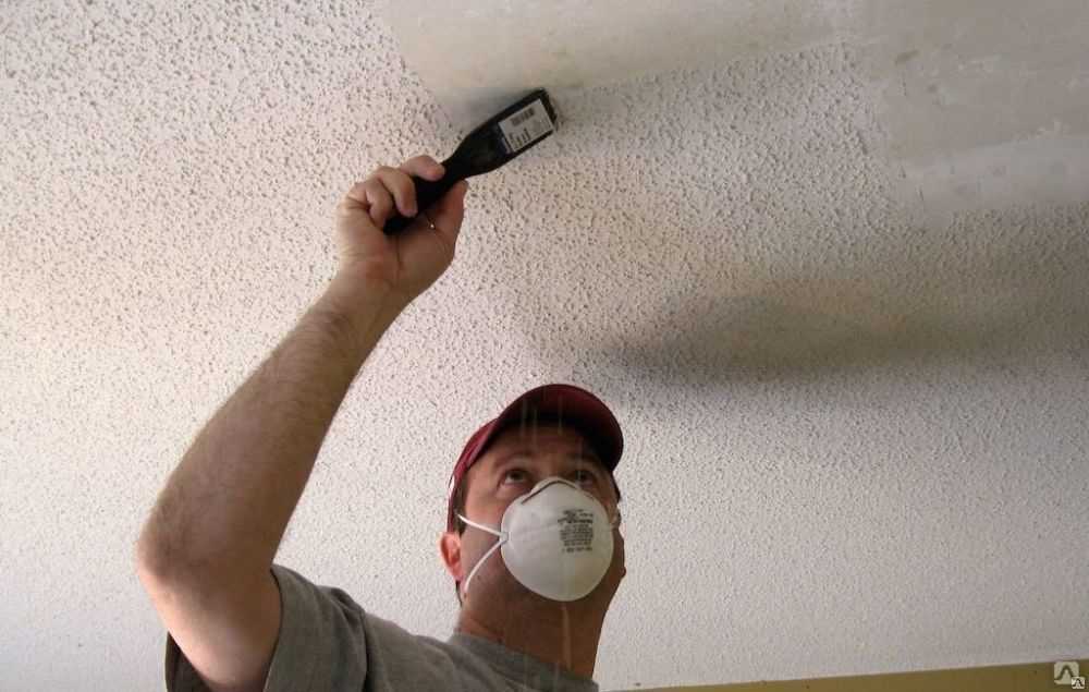 Как побелить потолок известью своими руками?