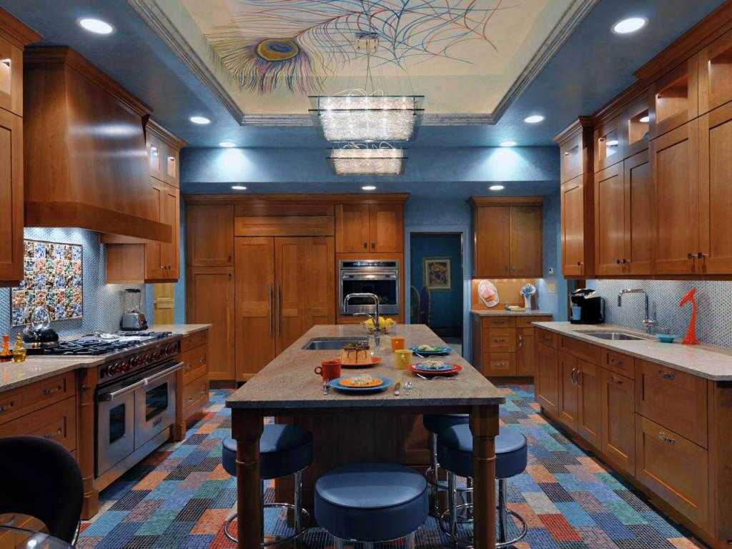 Потолки из гипсокартона на кухне: варианты и виды красивого дизайна примерах фото и видео