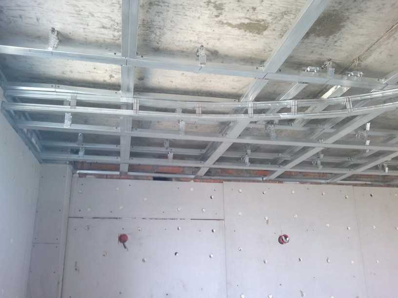 Двухуровневый потолок из гипсокартона своими руками: 2 способа установки | дневники ремонта obustroeno.club