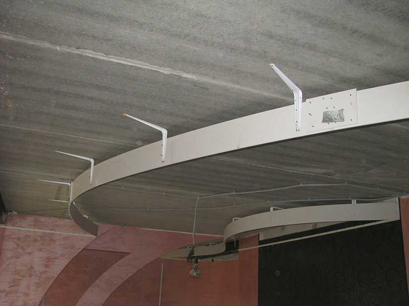 Двухуровневые натяжные потолки в интерьере: особенности конструкций