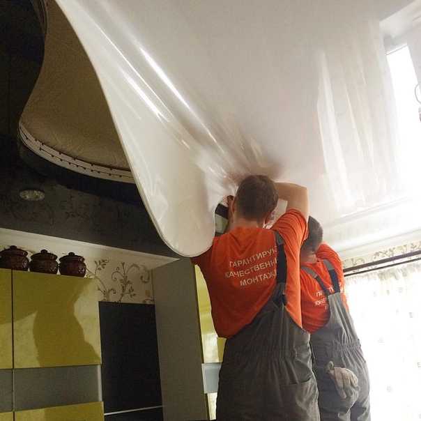 Подготовка потолка под натяжные потолки, детали на фото и видео
