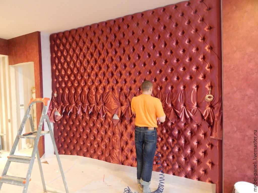 Мягкие стеновые панели - разновидности, самостоятельное изготовление