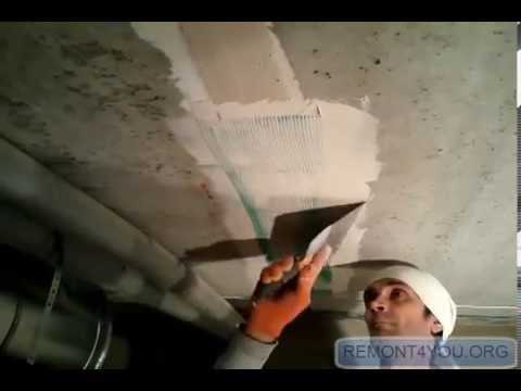 Необходимо знать: как заделать русты на потолке