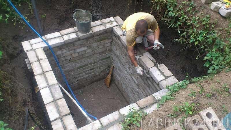 Выгребная яма для частного дома своими руками, монтаж, какая должна быть, конструкция, установка ямы для канализации, фото и видео примеры